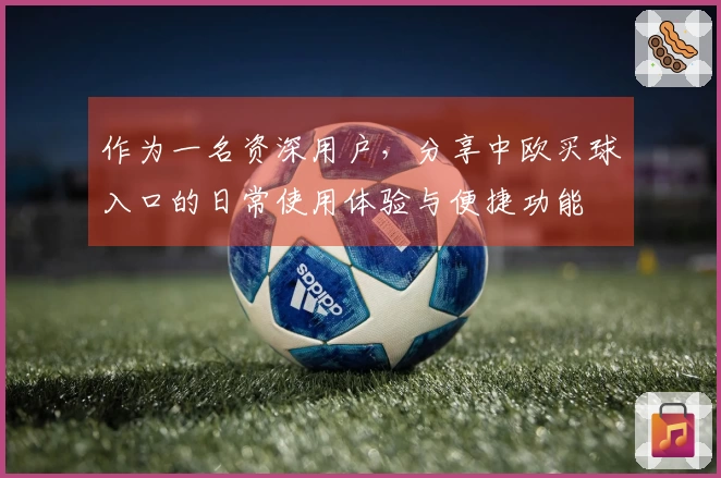 作为一名资深用户，分享中欧买球入口的日常使用体验与便捷功能